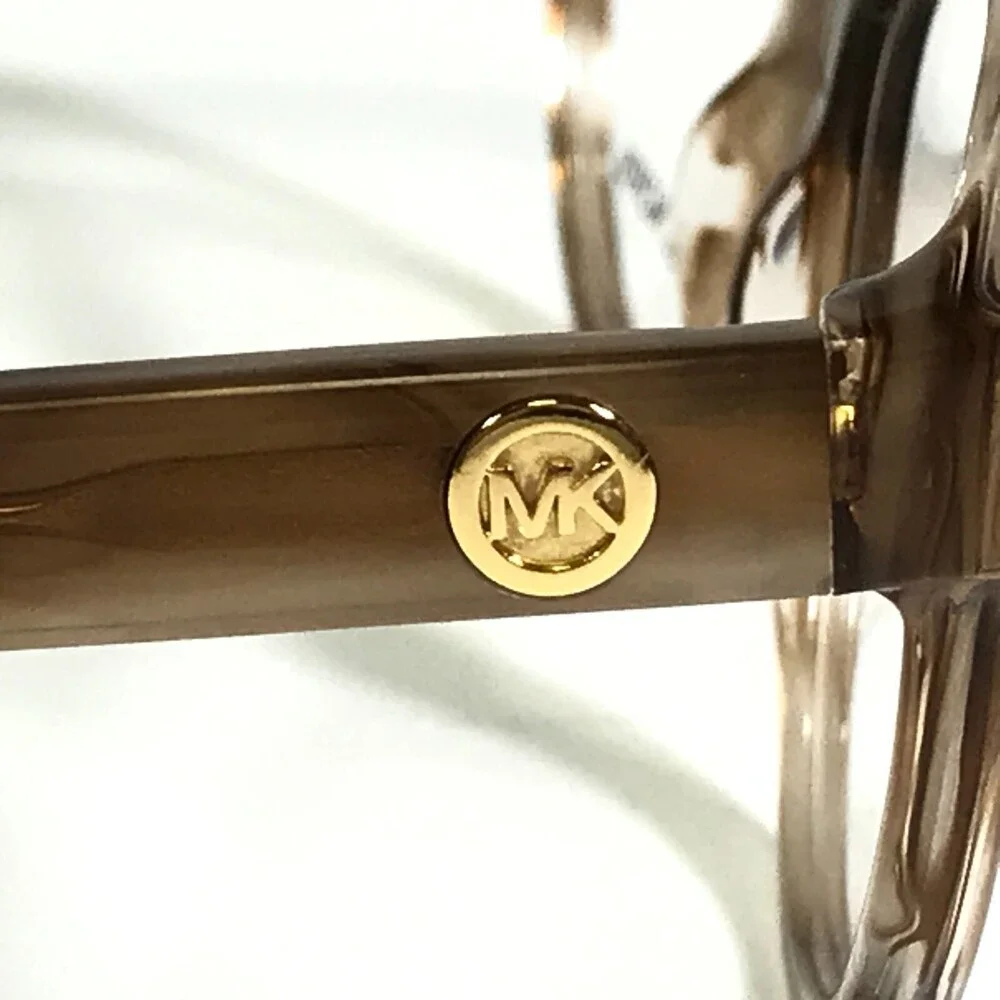 Michael Kors Eyeglasses Frames MK4042 3235 Kia Brown Round Full Rim 51-16-135